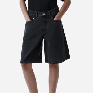 REBE DILLON SHORTS WASHED BLACK